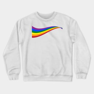 LGBT Pride Rainbow Design Crewneck Sweatshirt